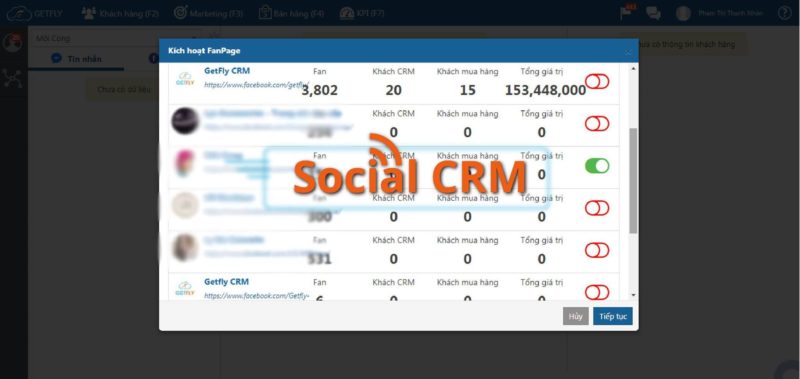 CRM là nơi tập trung thông tin dữ liệu của khách hàng