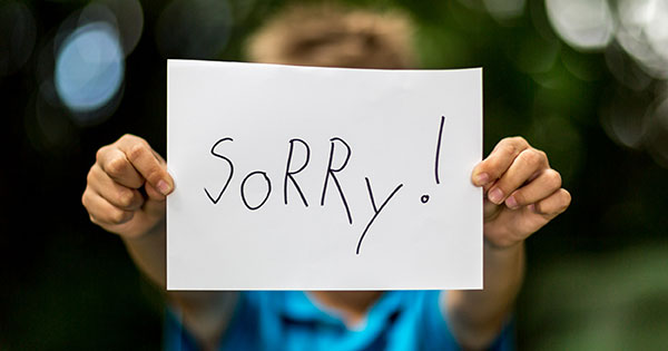 Bí quyết để có một lời xin lỗi vừa chân thành vừa hiệu quả