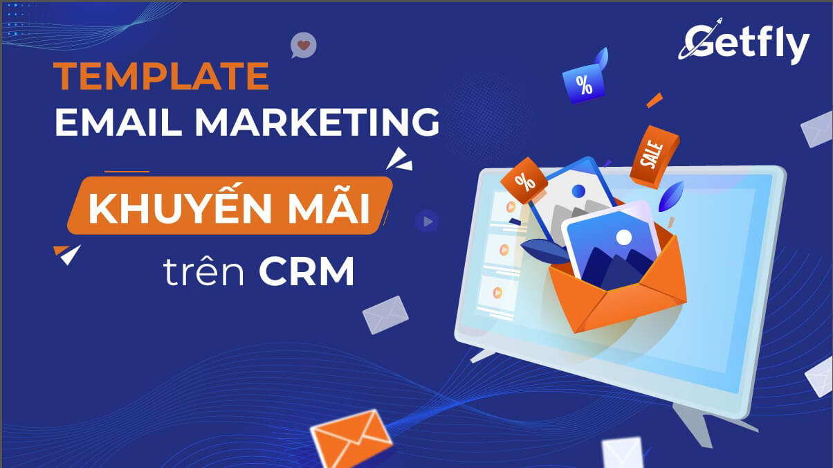 Template email marketing khuyến mãi trên CRM