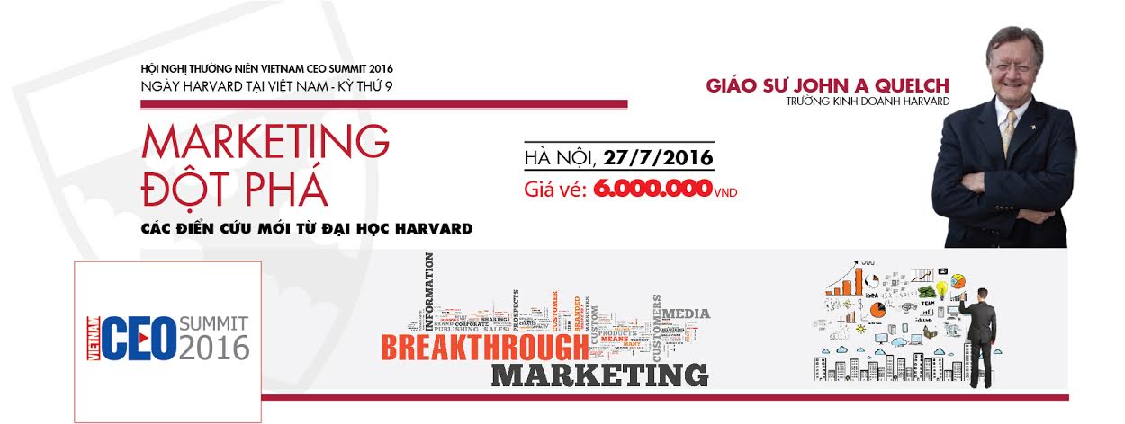 Vietnam CEO Summit 2016 – Marketing đột phá