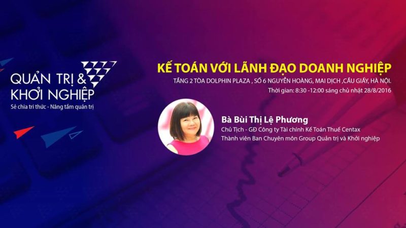 Kế toán với Lãnh đạo doanh nghiệp