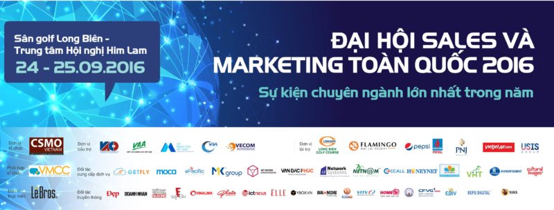 Getfly CRM đồng hành cùng Đại hội Sales và Marketing toàn quốc 2016