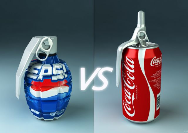 Marketing phi lý trí ví dụ giữa Pepsi và Coca Cola