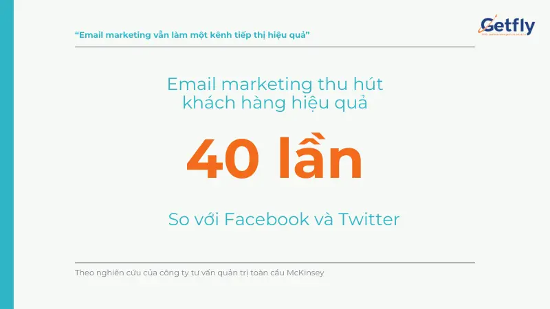 Tại sao email marketing vẫn được coi là kênh tiếp thị hiệu quả?