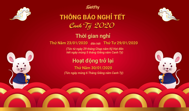 Thông báo lịch nghỉ Tết Âm lịch Canh Tý 2020 1