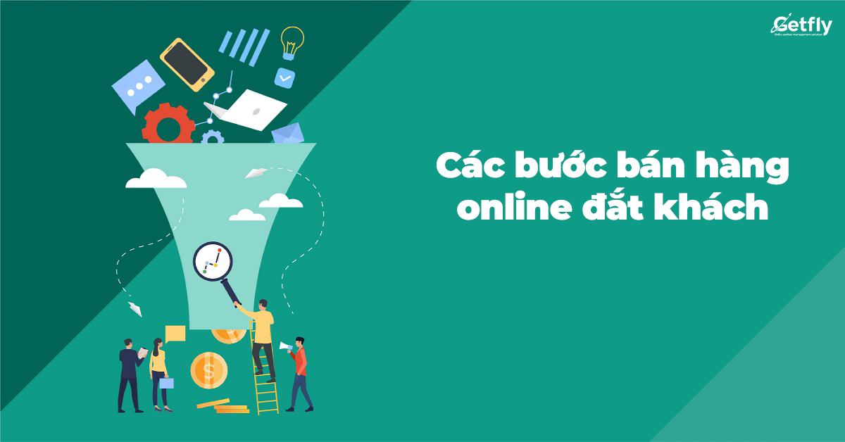 Quy trình bán hàng online đắt khách