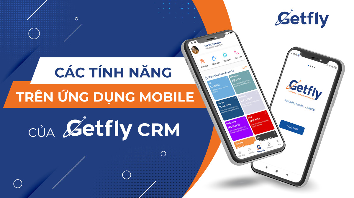 Ứng dụng mobile của Getfly CRM