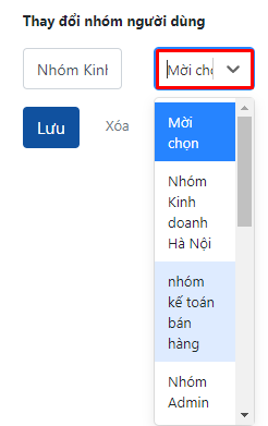 Lưu tên nhóm