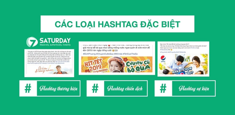 Tạo hashtags cho chiến dịch của thương hiệu