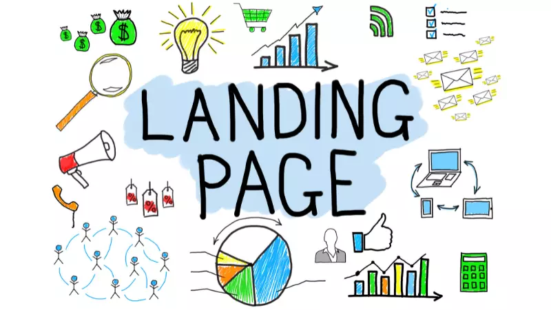 So sánh landing page và website
